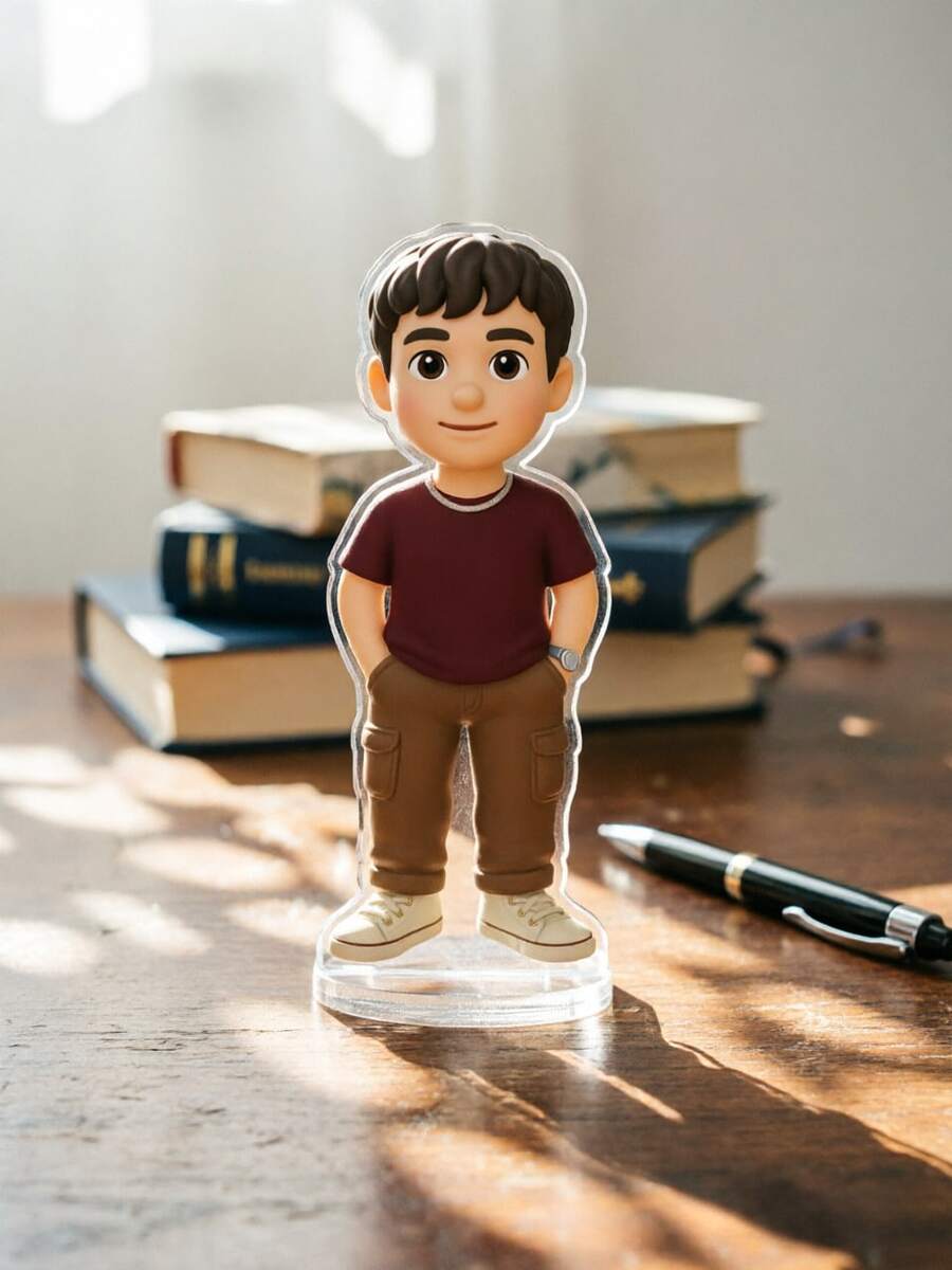 Custom Cartoon Portrait Photo Stand