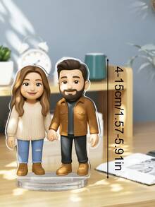 Custom Cartoon Portrait Photo Stand