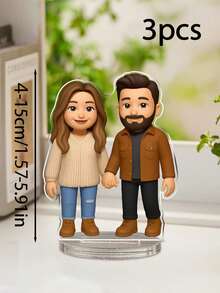 Custom Cartoon Portrait Photo Stand