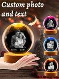 Personalized Photo Crystal Night Light