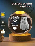 Personalized Photo Crystal Night Light