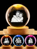 Personalized Photo Crystal Night Light
