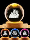 Personalized Photo Crystal Night Light