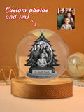 Personalized Photo Crystal Night Light