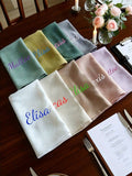 Personalized Embroidered Cloth Napkin