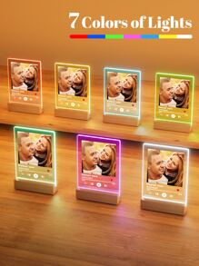 Custom Photo and Song Acrylic Plaque