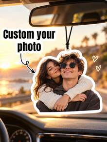 Custom Photo Rearview Mirror Ornament