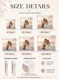 Personalized Acrylic Photo Display Block